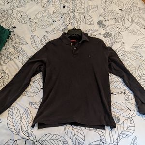 Izod long sleeve polo